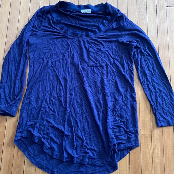 Maison Jules XS 3/4 Sleeve Shirt EEUC